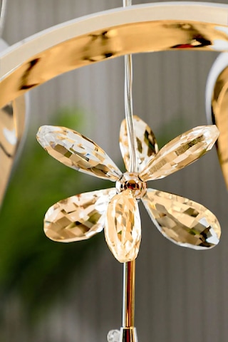 Ey-El Tasarım Modern Sarkıt Led Avize A+ Pluss Gold