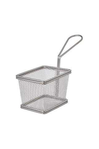 Kulplu Servis Sepeti, MeridyenDukkan Çelik 10Cm Patates-Garnitür