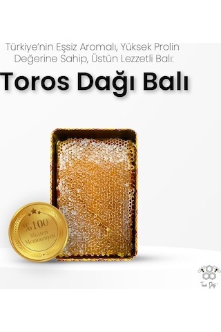Toros Dağı Petekli Bal 1 KG