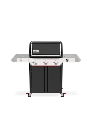 Weber Genesis E-335w Gazlı Barbekü 3 Brülör, Geniş Pişirme Alanı-277 Siyah