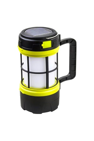 Wellhise Güneş Enerjili Şarj Edilebilir Solar Kamp Feneri Mavi