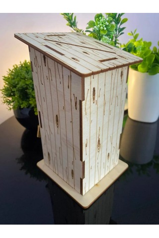 Woodnsa Ahşap Kumbara Tuvalet - İşte Para Burada Yaşıyor 193749512