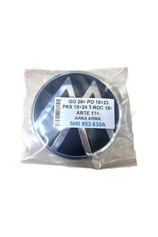 Volkswagen Golf 2020 Arka Bagaj Arması 5h0853630a