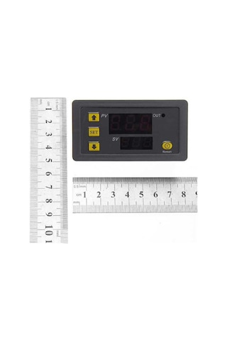 W3230 Röle Çıkışlı Termostat 220V Sıcaklık Kontrol Cihazı