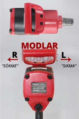 Gaptools Havalı Kısa Tip Somun Sökme