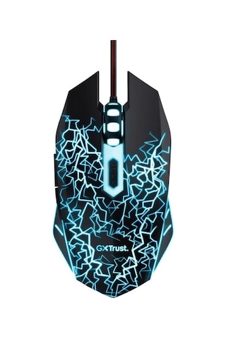 Trust 24752 Basic Gaming Mouse + Mousepad, Rgb, Siyah 24752