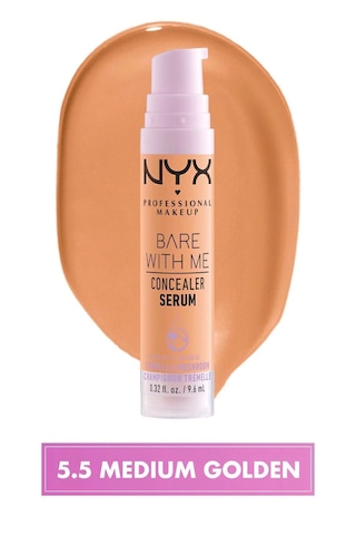 Nyx Professional Makeup Bare With Me Kapatıcı Serum 5.5 Medium Golden Concealer