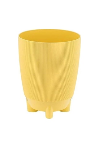 Yuvarlak Saksı Ayaklı Sarı 3 Lt 180 180 Mm Yuvarlak Saksı Ayaklı Sarı 3 Lt 180 180 Mm