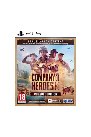 Company Of Heroes 3 Ps5 Oyun