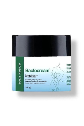 Bactocream Canlı Probiyotik Içeren Vücut Maskesi 30 Ml