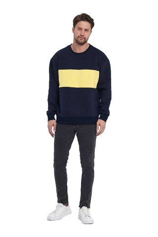 Adams Erkek 3 İplik Oversize Sweatshirt 001