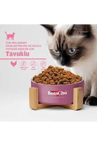 BonaCibo Adult Cat Light Sterilised Kısırlaştırılmış Yetişkin Kedi Maması 5 KG