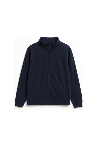 Kadın Fermuarlı İçi Polarlı Sweatshirt Çok Renkli