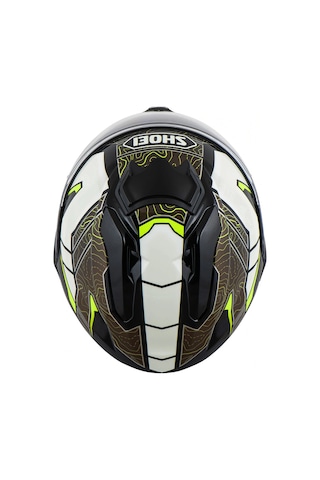 Shoei Gt-Aır 3 Hıke Tc-11Kapalı Kask Beyaz - Kahverengi