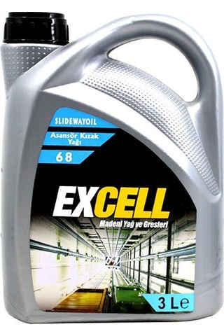 Uberlub Excell Slidewayoil 68 Asansör Kızak Yağı 3 L