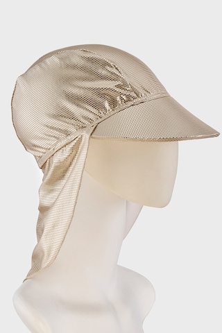 Slipstop Zelma Gold Junior Desenli Upf 50+ Korumalı Güneş Şapka Kız Çocuk Şapka Sk2614000008 Altın