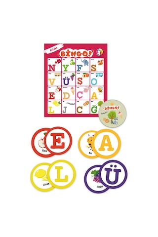 Bingo - Tombala Oyunu - Alfabe