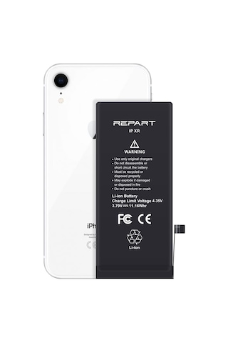İphone Xr Uyumlu Güçlendirilmiş Yüksek Kapasite Batarya - 3550 Mah