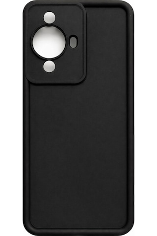 Huawei Nova 11 Pro Ve Nova 11 Pro Ultra Ve Nova 11 Ultra Uyumlu Kamera Çıkıntılı Mat Silikon Telefon Kılıfı Siyah