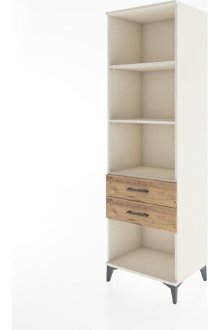 Hyperion Dolap 3 Raflı 2 Çekmeceli 60x44x195 Aytaşı-çam Aytaşı