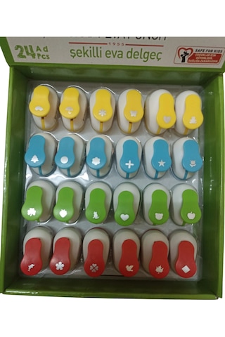 Delgeç Şekilli Küçük Boy 1adet Çok Renkli