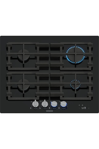 Siemens ER6A6PH40 Gazlı Sert Cam Ankastre Ocak