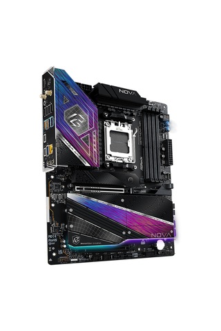 Asrock X870 Pg Nova Wıfı 8400mhz Oc Ddr5 Soket Am5 M.2 Usb 3.2 Hdmı Atx Anakart X870 Nova Wıfı