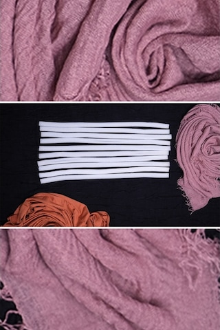 Beyaz Çift Katlı 10'Lu Eşarp Süngeri Polyester 1010O_42 Beyaz