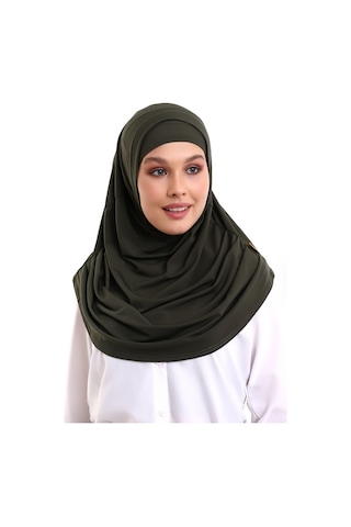 Yetişkin Pratik Eşarp Haki Renk