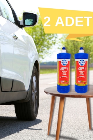 2li Set Wax Pasta Cila Sıvısı, Oto Araç Parlatıcı Wax 1 Litre