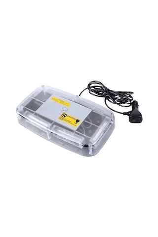 Çakarlı tepe lambası mıknatıslı kırmızı-kırmızı 24w 12-24v / LAIK