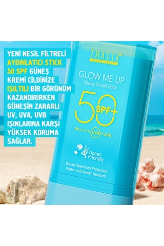 Thalia Yeni Nesil Filtreli Aydınlatıcı Stick Güneş Kremi SPF50+ 20 ML