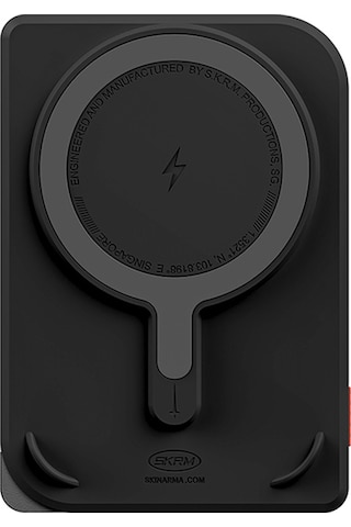 Skinarma Vektor Kablosuz Powerbank Ve Pd Hızlı Şarj Özellikli Metal Stand 15w 5000mah Siyah-kırmızı Siyah - Kırmızı