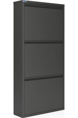 Ceha  3'lü Metal Ayakkabılık - Füme K.AYK-3 /AB7979 Gri