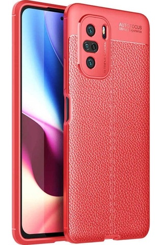 Xiaomi Redmi K40 Kılıf Zore Niss Silikon Kapak Kırmızı