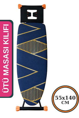 Ütü Masası Kılıfı Büyük Boy İpli Stoperli Keçeli Kılıfı Örtüsü Bezi 55x140cm Almera Çok Renkli Ütü Masası Kılıfı Büyük Boy İpli Stoperli Keçeli Kılıfı Örtüsü Bezi 55x140cm Almera Çok Renkli