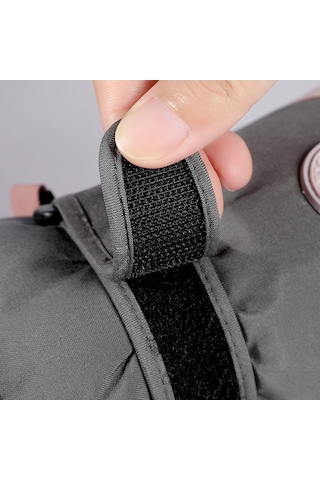 Golovejoy Sk15 1 Çift Kış Kayak Eldivenleri Su Geçirmez Polar Astarlı Dokunmatik Ekran Anti Kayıp Toka