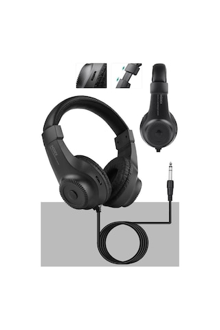 Rs-20 Stereo Kulaklık 50mm Sürücü 32 Ohm Çok Amaçlı Stüdyo Referans Dinleme Dj