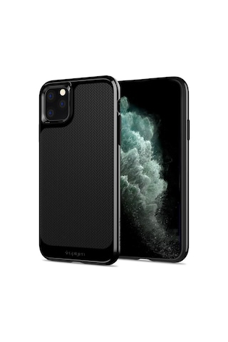 Spigen Apple Uyumlu iPhone 11 Pro Max İle Kılıf Neo Hybrid Jet Black