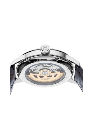 Seiko Srpd37 Time Saat Garantili Presage Deri Kordon Otomatik Mekanizma Kahverengi Erkek Kol Saati Metalik