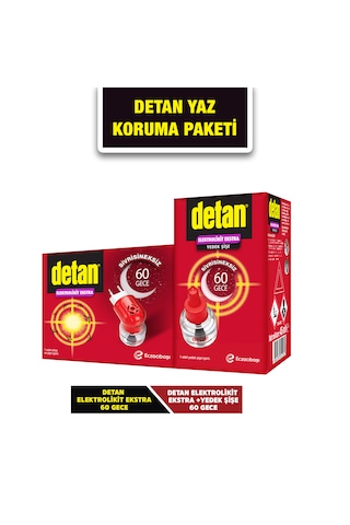 Detan Elektrolikit 120 Gece Yaz Paketi