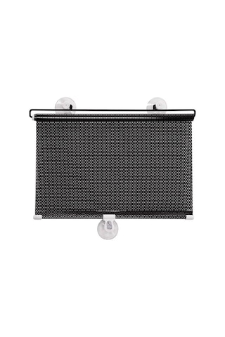 Araba İçi Katlanabilir Araç Oto Ön Cam Güneşlik Branda 40X125Cm-Siyah