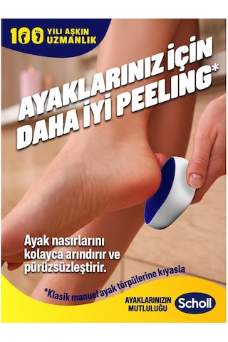 Scholl Nano Cam Ayak Ve Nasır Törpüsü Islak Kuru Kullanım