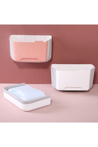 Ezere Portatif Katlanabilir Askılı Sihirli Ev Araç Çöp Kutusu R- Pembe