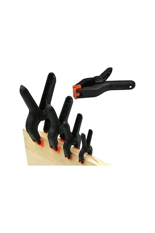 Kıskaç Klips Yaylı Işkence Plastik Kelepçe Güçlü Mafsallı Çeneli