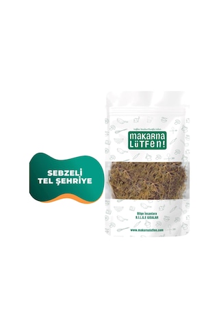 Sebzeli Tel Şehriye +8 Ay-200 Gram