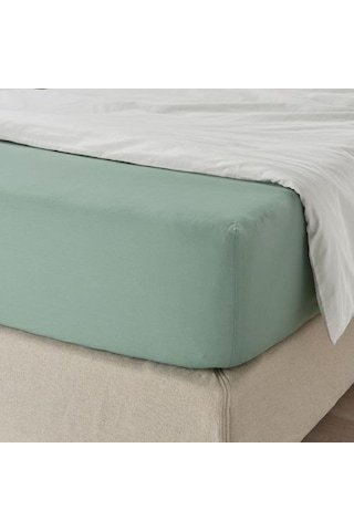 Ikea Ullvıde 1 Çift Kişilik Çarşaf 180 X 200 Cm Yeşil