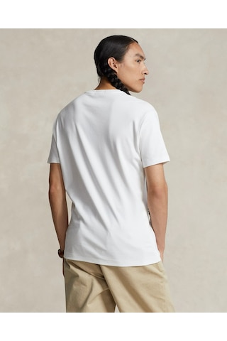 Polo Ralph Lauren Erkek T-shırt 710740727002 710740727002 Beyaz Beyaz