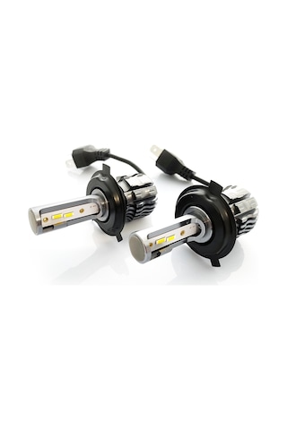 H4 Led Xenon Oto Ampul Photon Zero Fansız Sarı