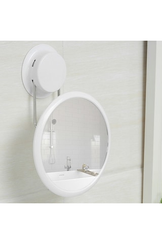 Cbtx Dönen ve Katlanır Duvara Monte Makyaj Aynası Beyaz